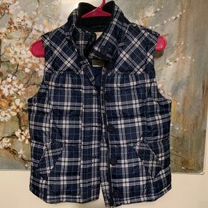 Aeropastle plaid vest